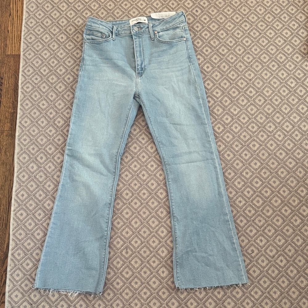 Just Black Light Blue Flare Jeans
